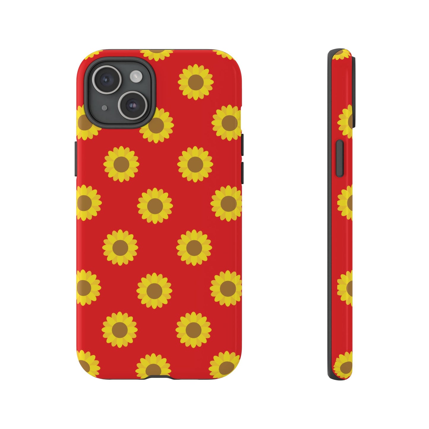 KC Kind Sunflower Phone Case in Red