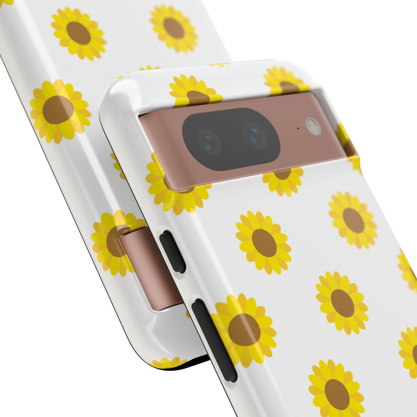 KC Kind Sunflower Phone Case in White