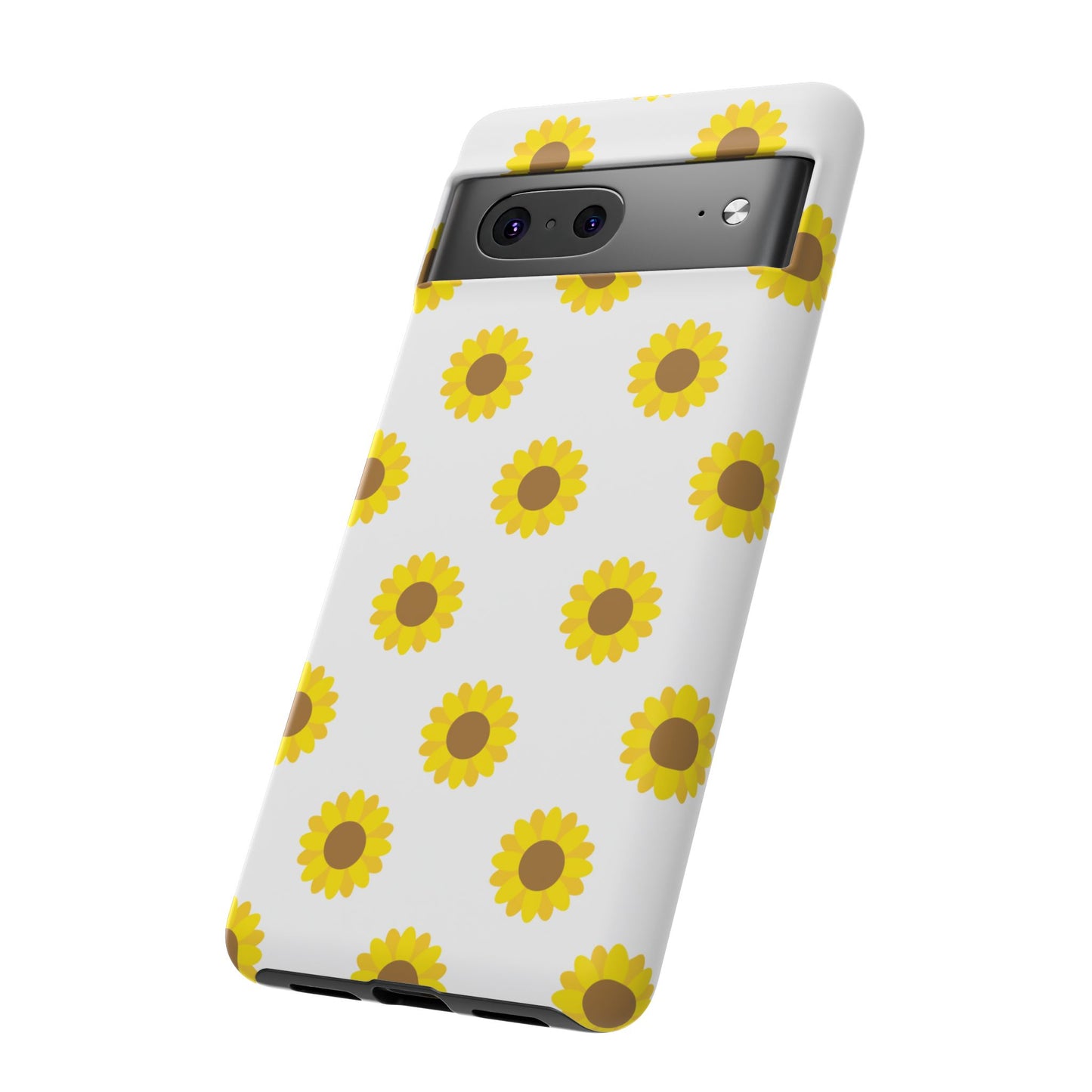 KC Kind Sunflower Phone Case in White