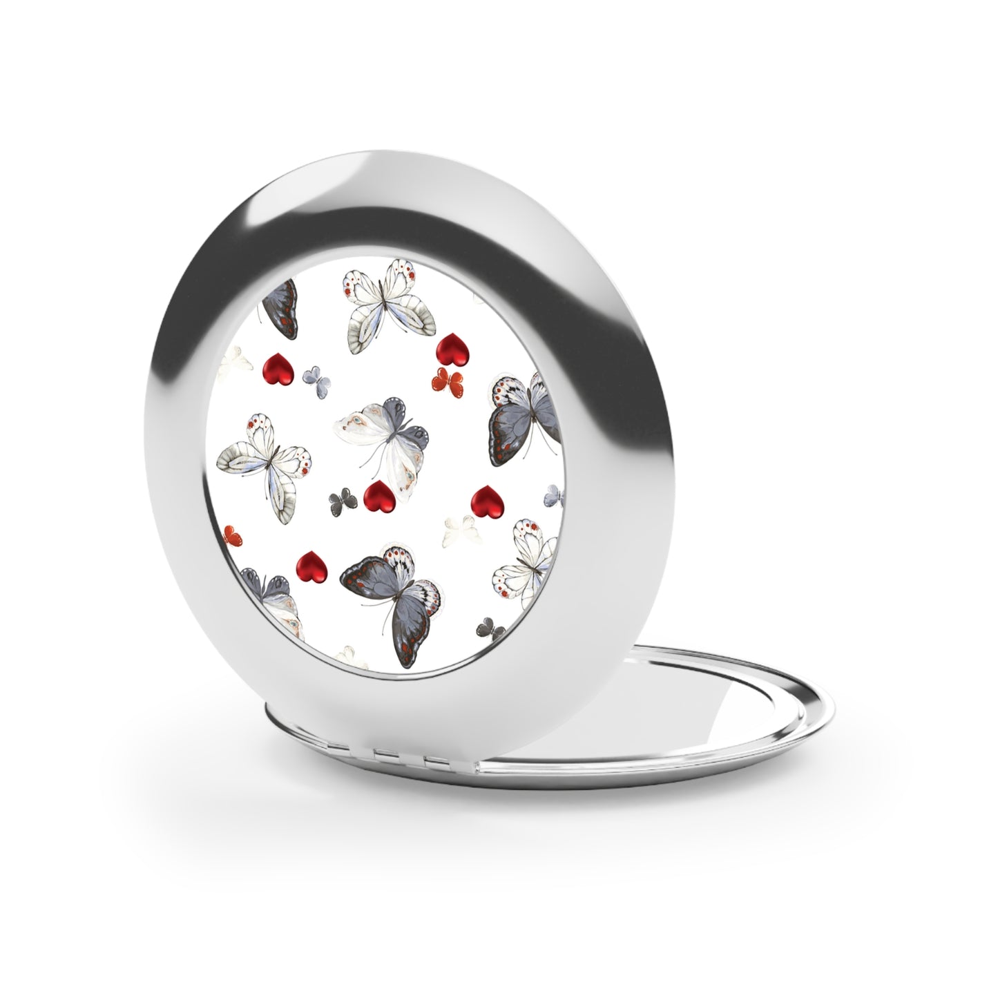Compact Mirror - Travel the World Custom Design