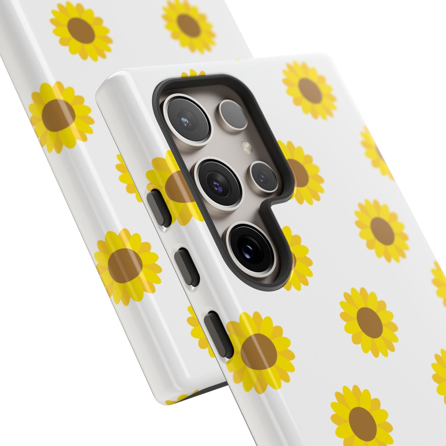 KC Kind Sunflower Phone Case in White