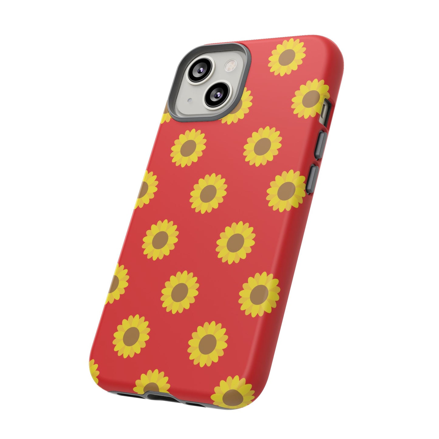 KC Kind Sunflower Phone Case in Red