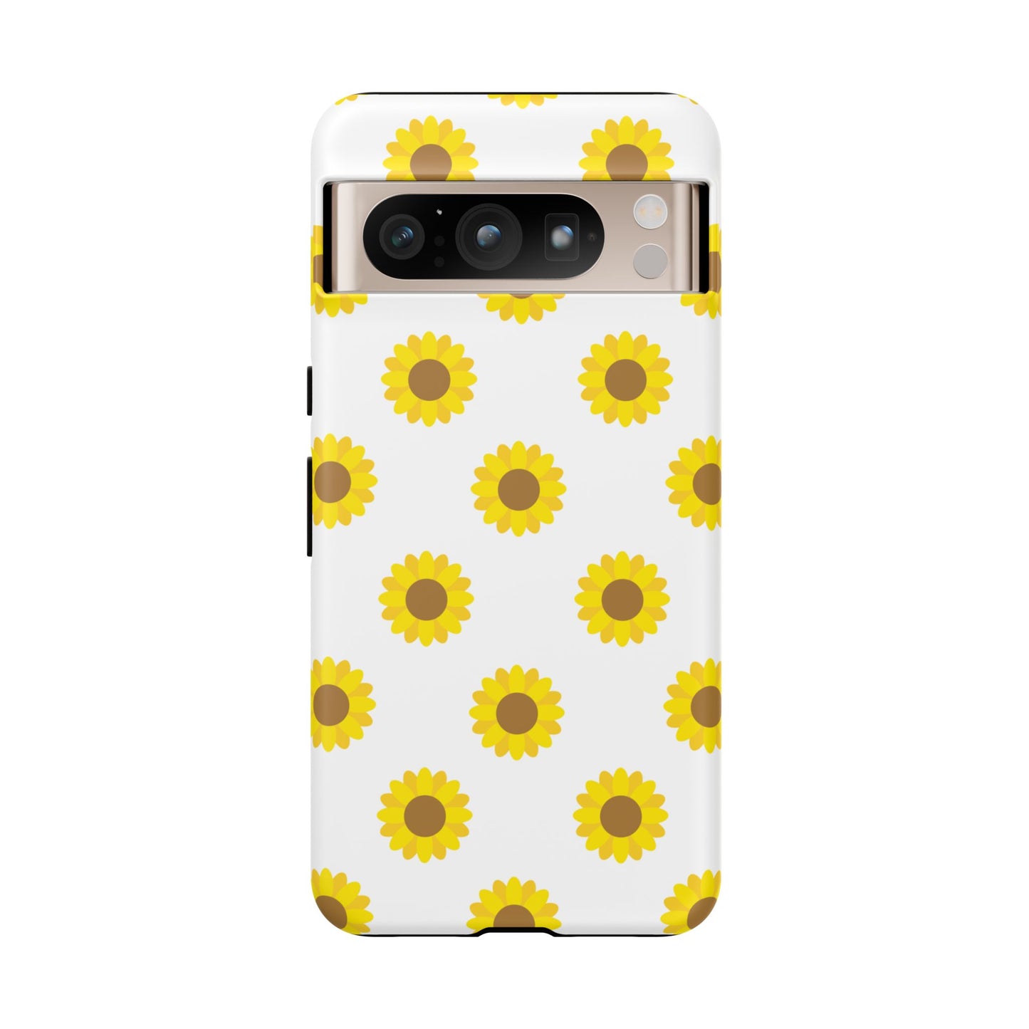 KC Kind Sunflower Phone Case in White