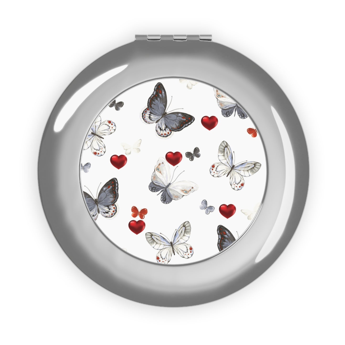 Compact Mirror - Travel the World Custom Design