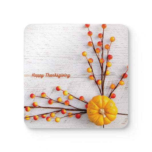 Coaster Set - Gratefull and Thankful Thanksgiving/Fall