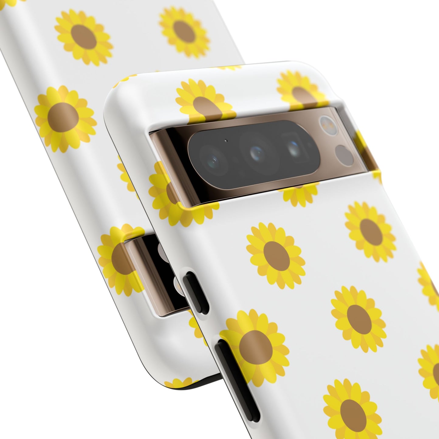 KC Kind Sunflower Phone Case in White