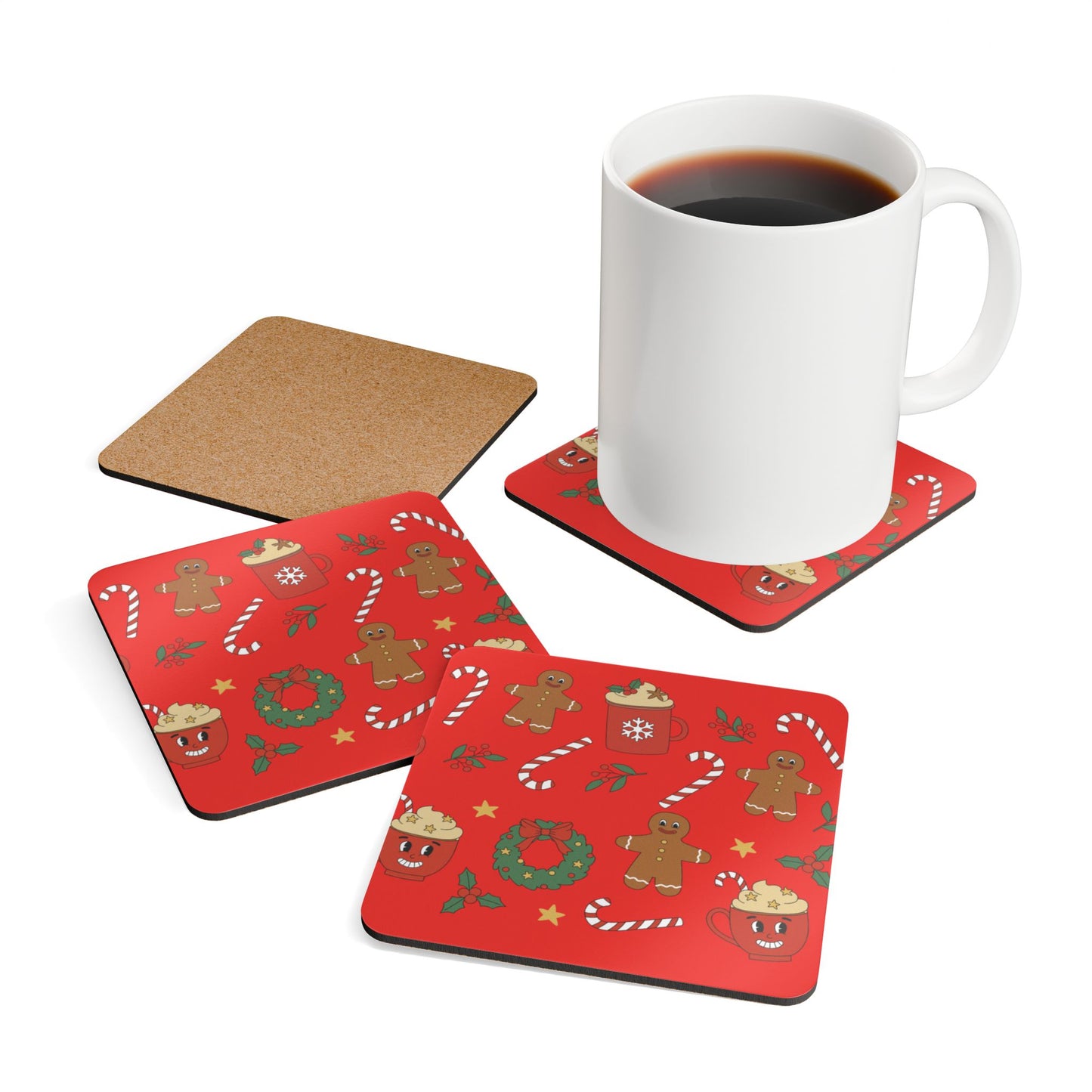 Christmas Coaster Set