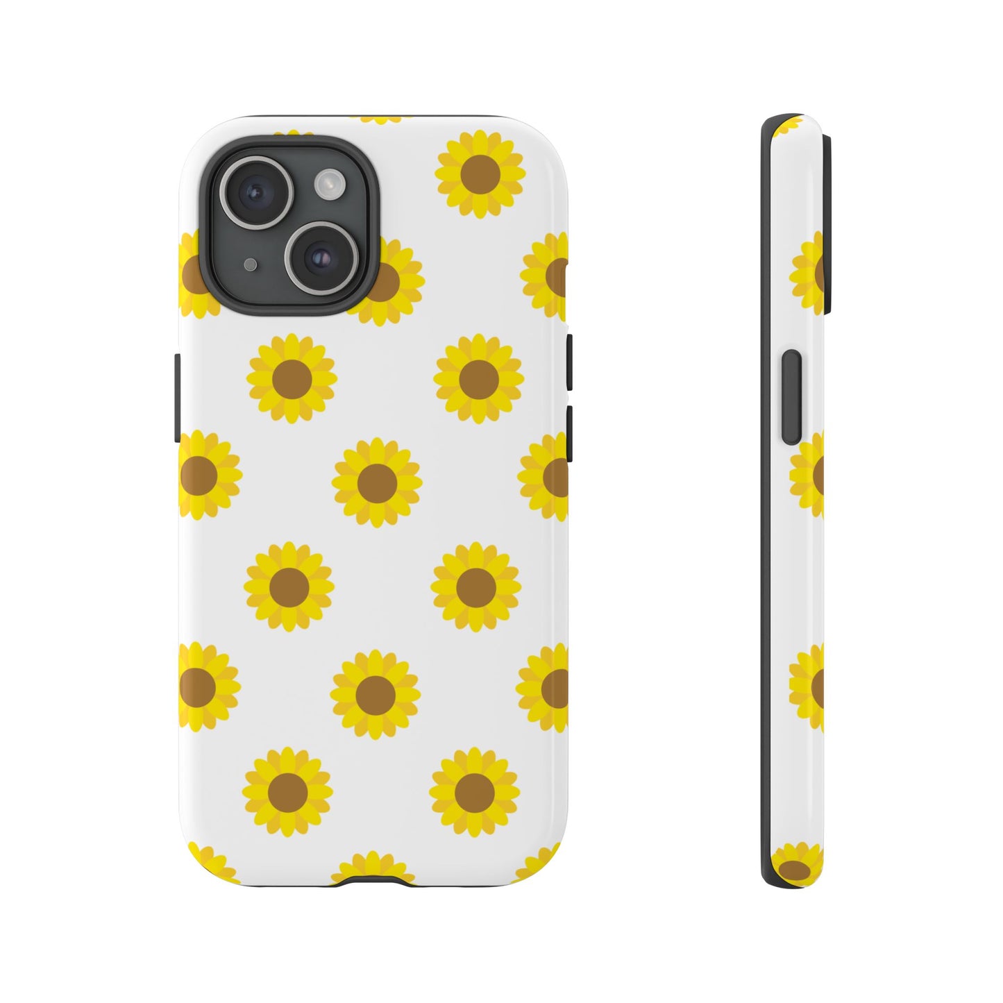 KC Kind Sunflower Phone Case in White