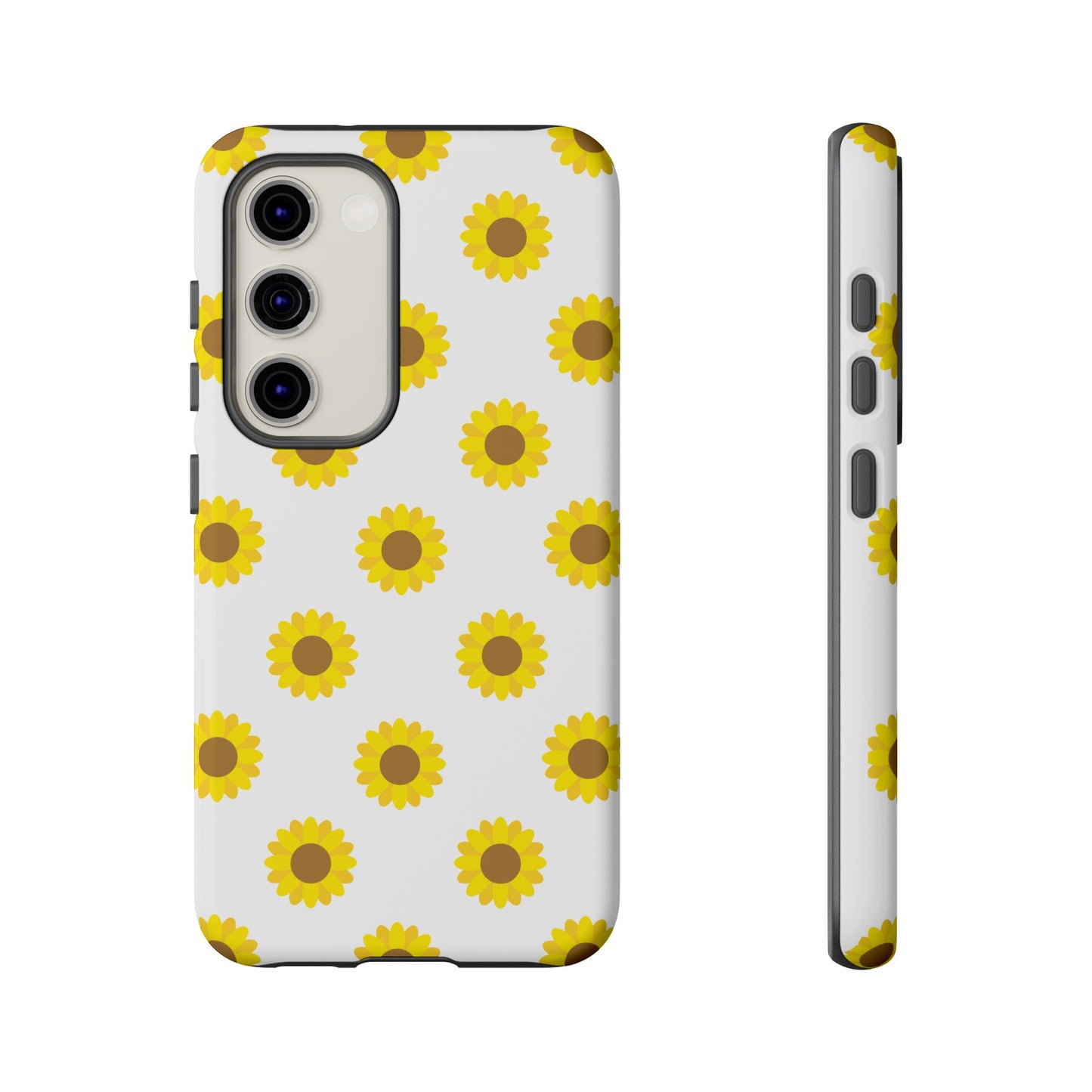 KC Kind Sunflower Phone Case in White