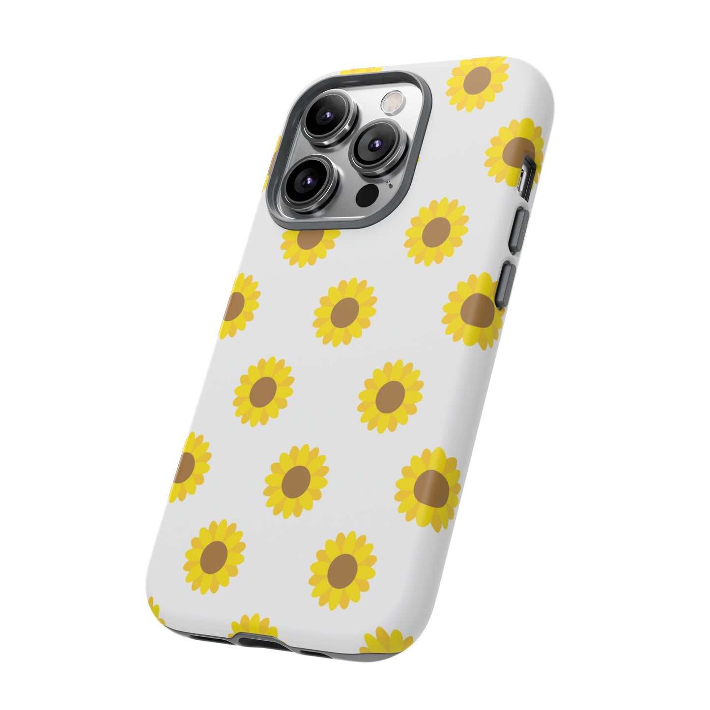 KC Kind Sunflower Phone Case in White