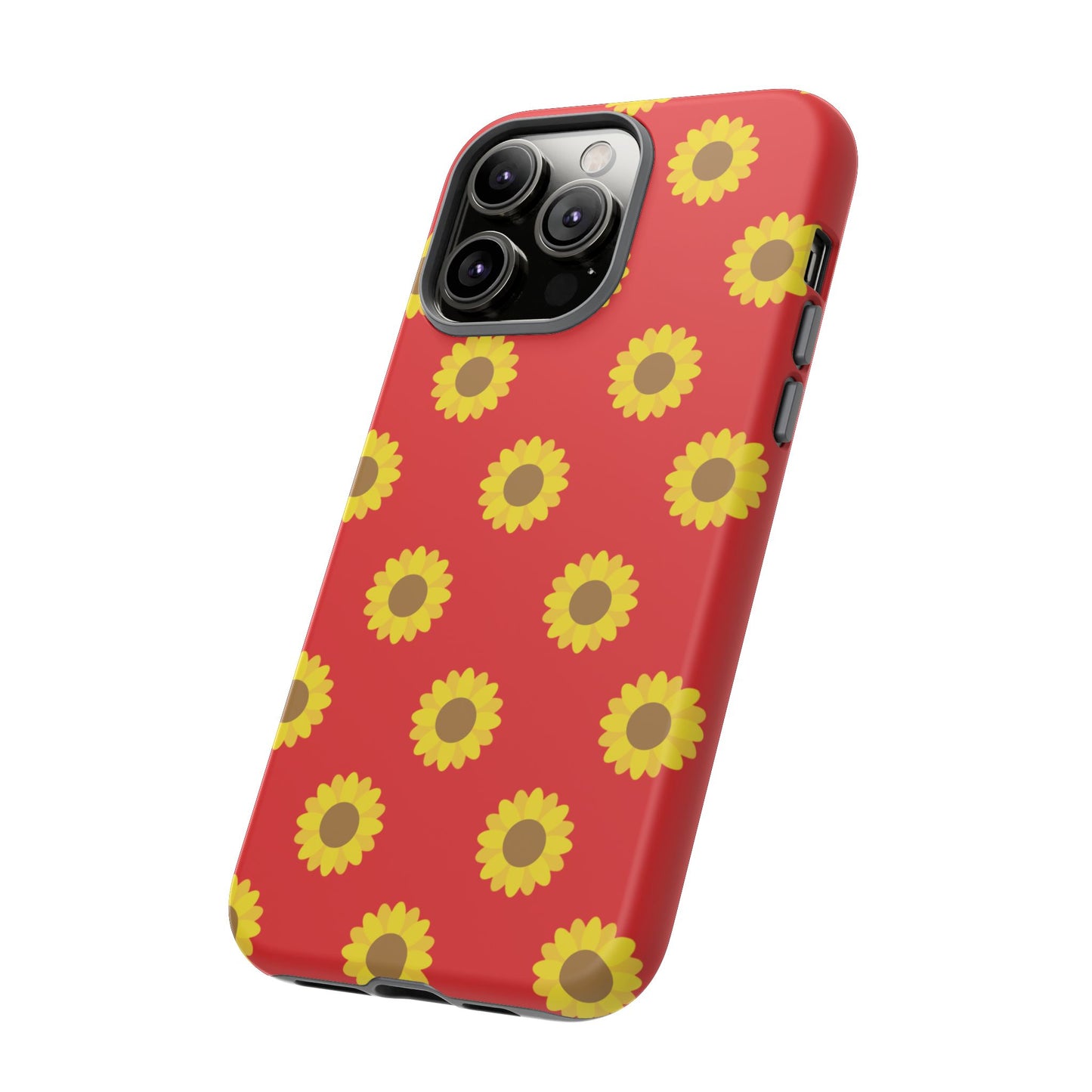 KC Kind Sunflower Phone Case in Red