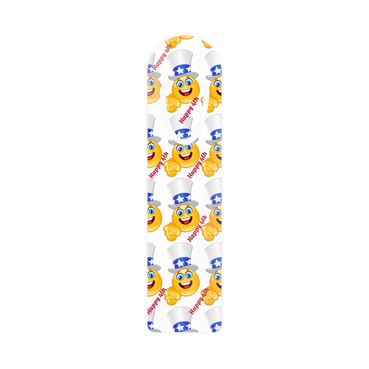 Bookmark - Custom Happy 4th Face Design