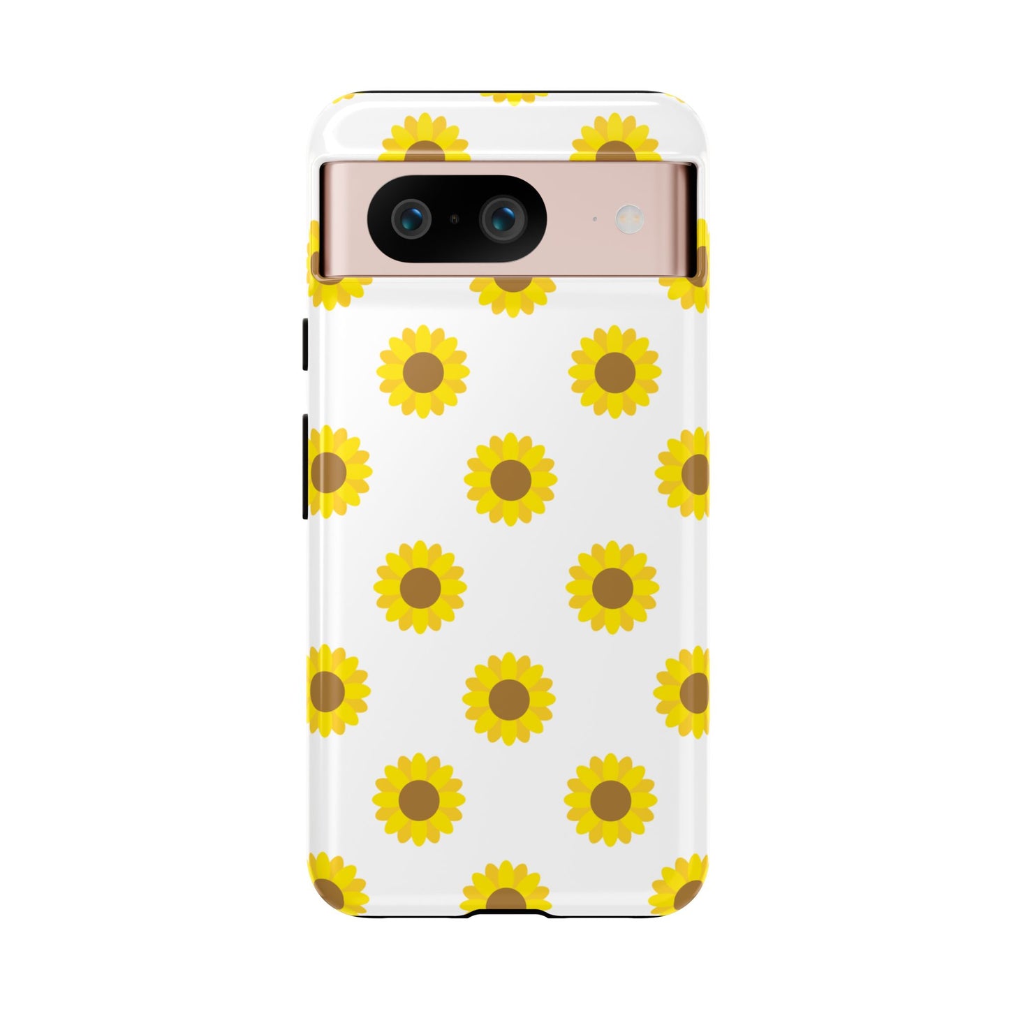 KC Kind Sunflower Phone Case in White