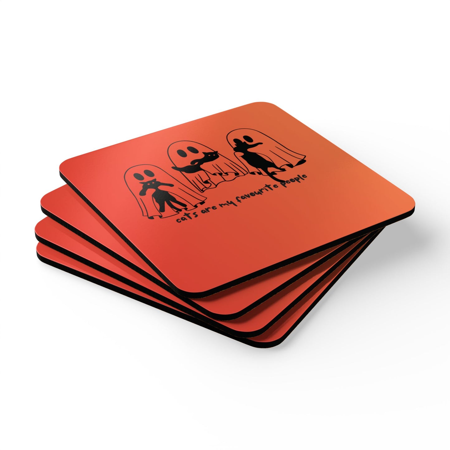 Coaster Set - Custom Ghost Design