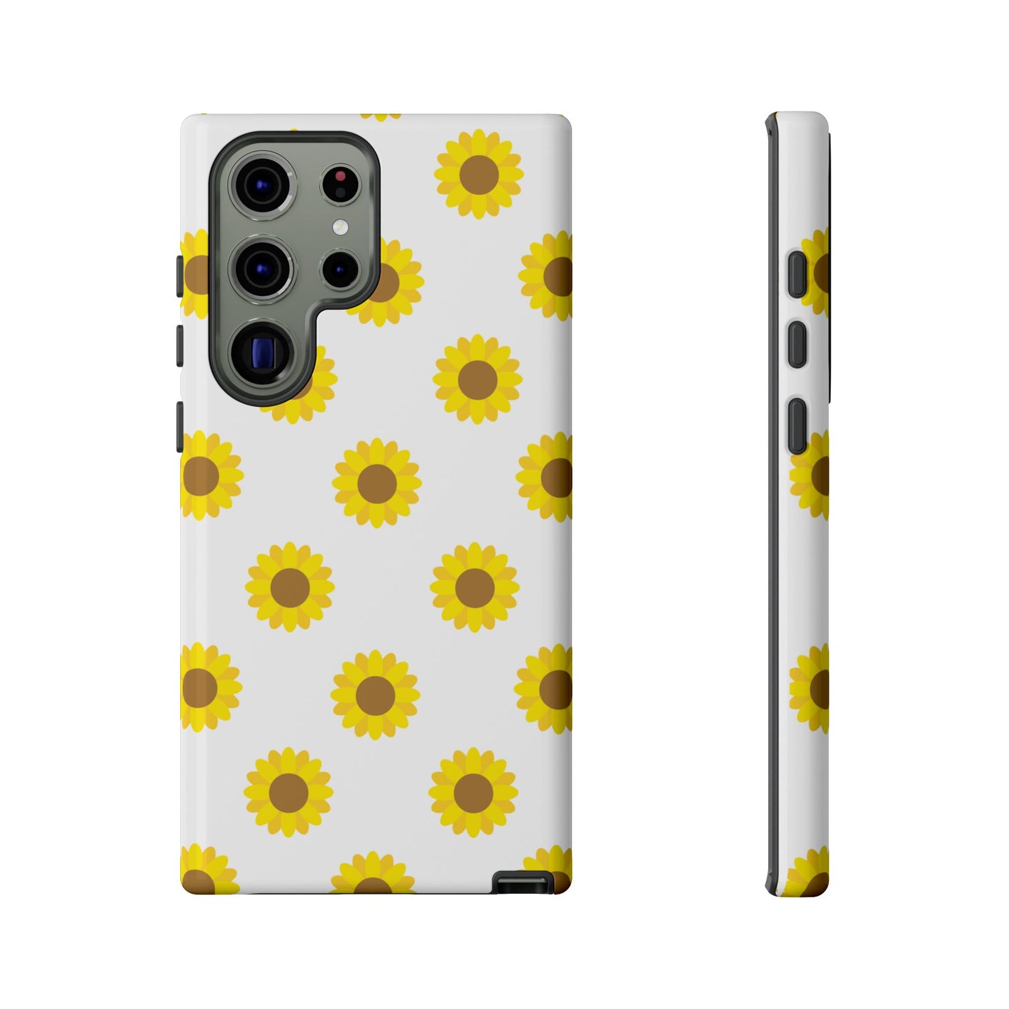 KC Kind Sunflower Phone Case in White