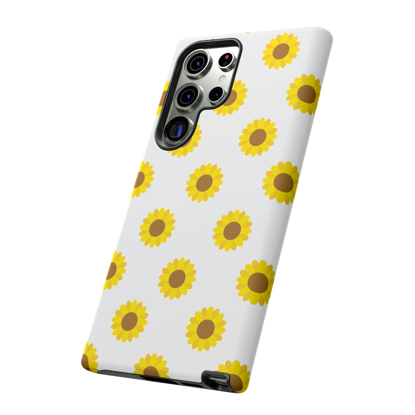 KC Kind Sunflower Phone Case in White