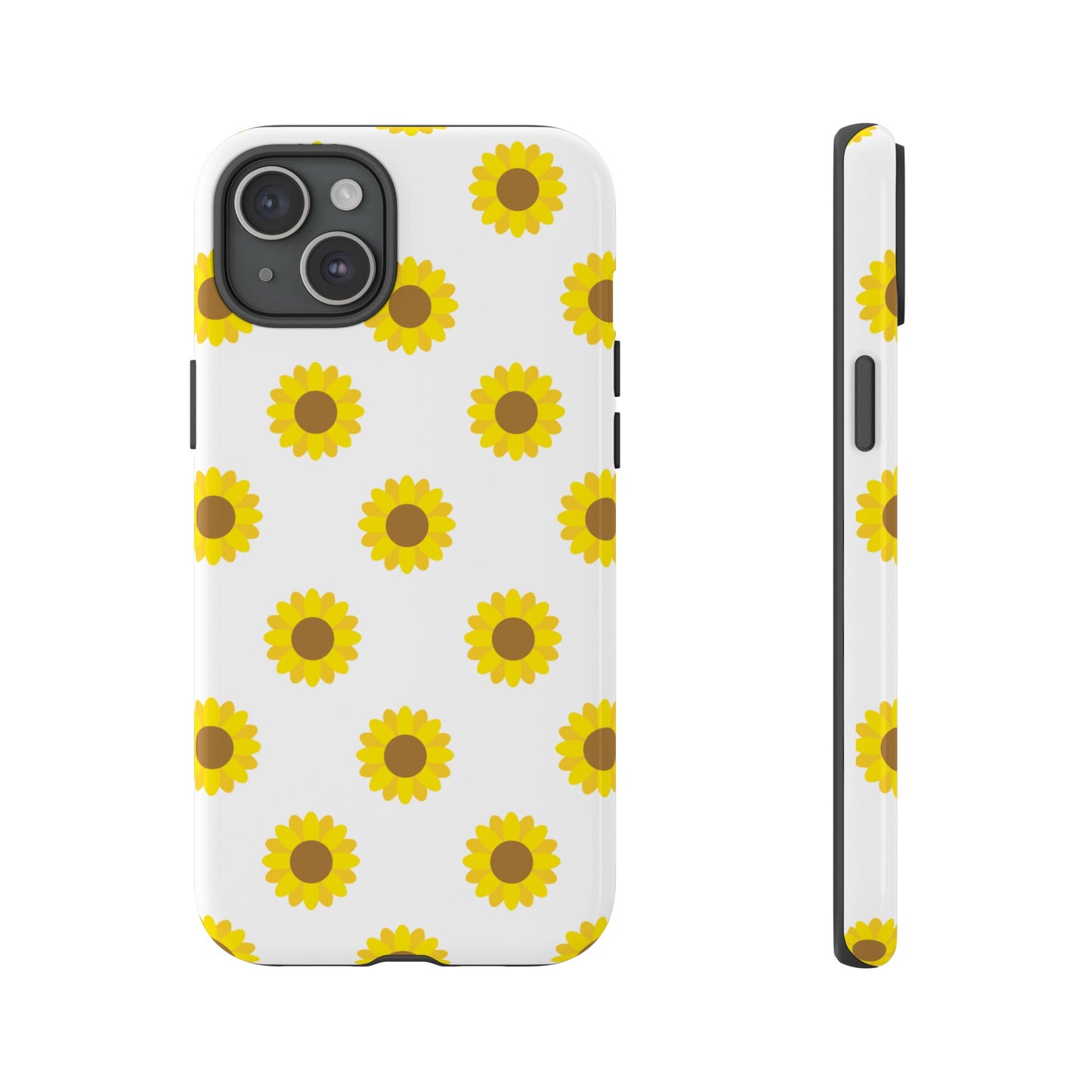 KC Kind Sunflower Phone Case in White