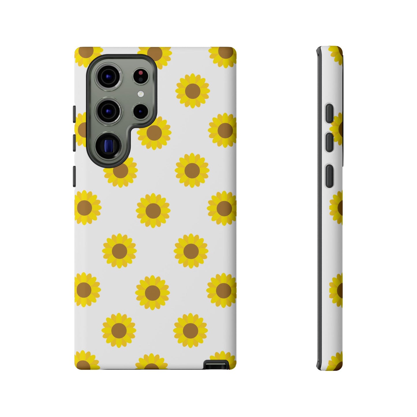 KC Kind Sunflower Phone Case in White