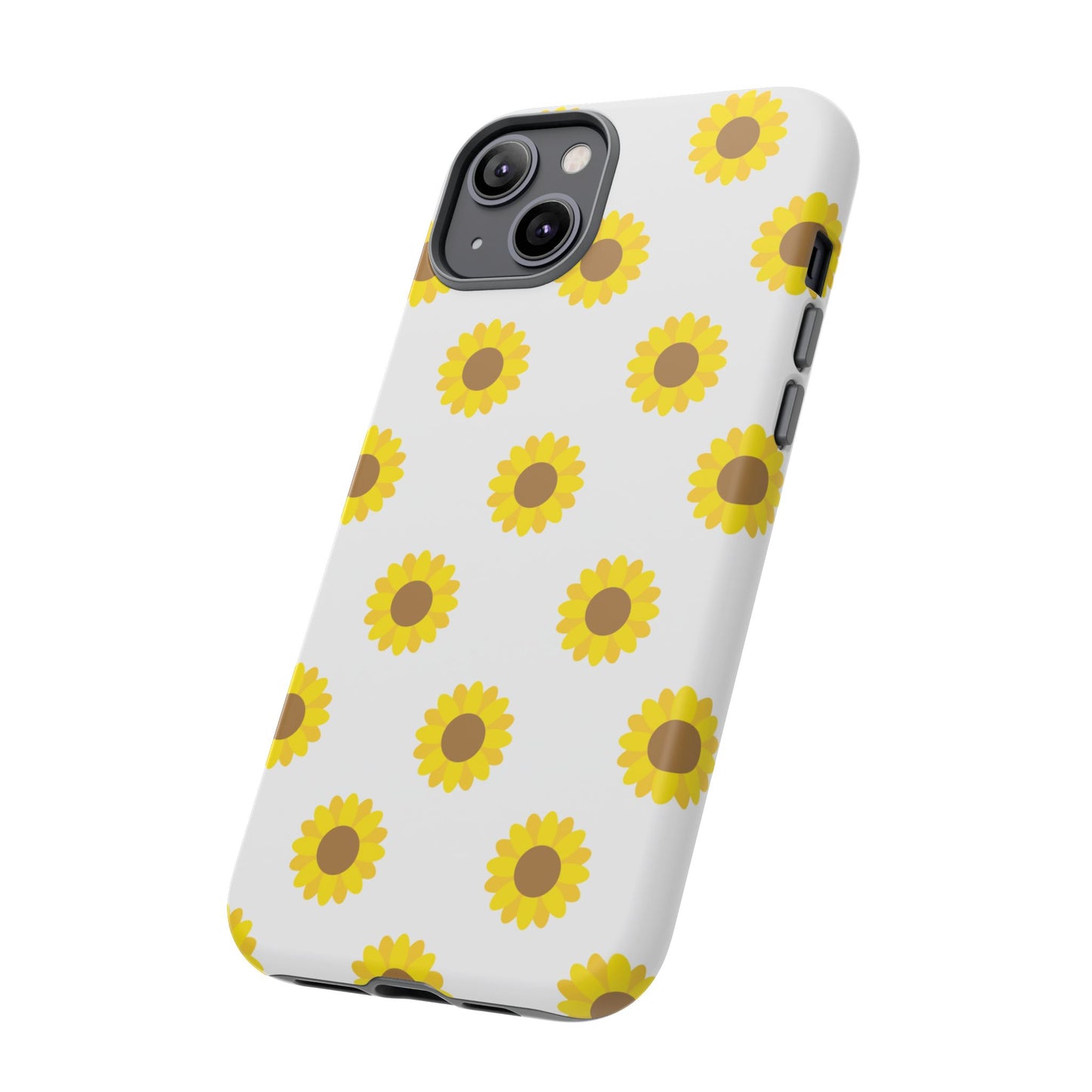 KC Kind Sunflower Phone Case in White