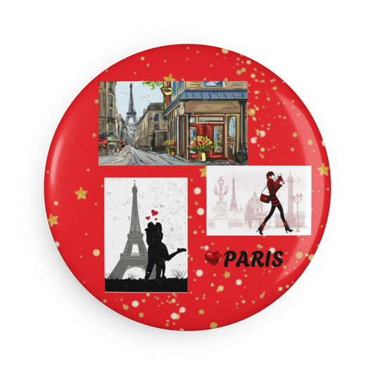 Custom Love Paris Design Magnet