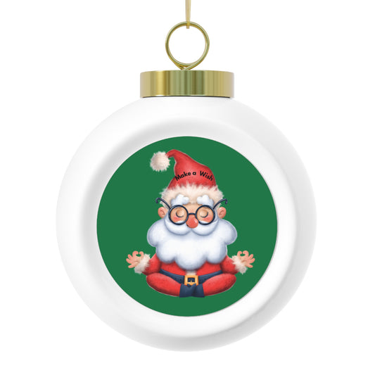 Christmas Ball Ornament — Custom Holiday Tree Ornament