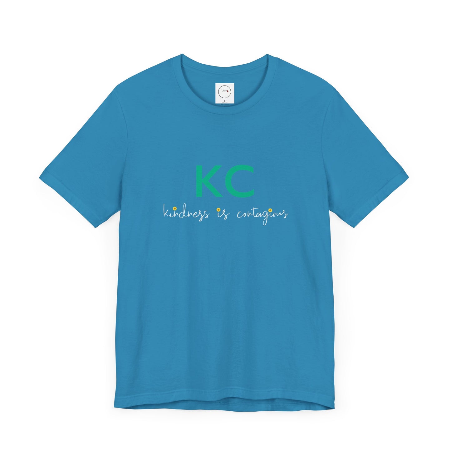 KC Kindness is Contagious | Unisex Jersey Short Sleeve Tee