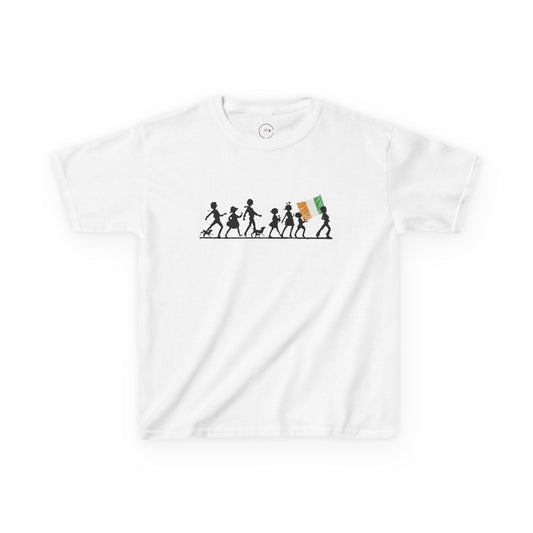 Ireland Patriotic Kids T-Shirt | Irish Flag T-Shirt | St. Patrick's Day | Kids Heavy Cotton™ Tee
