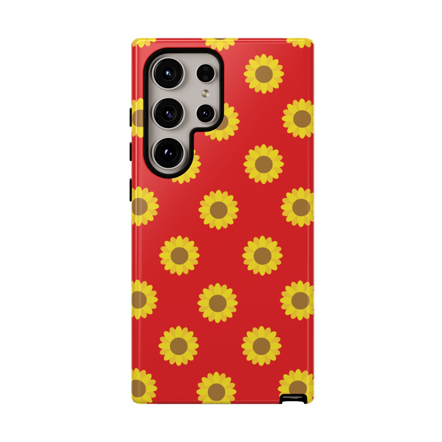 KC Kind Sunflower Phone Case in Red