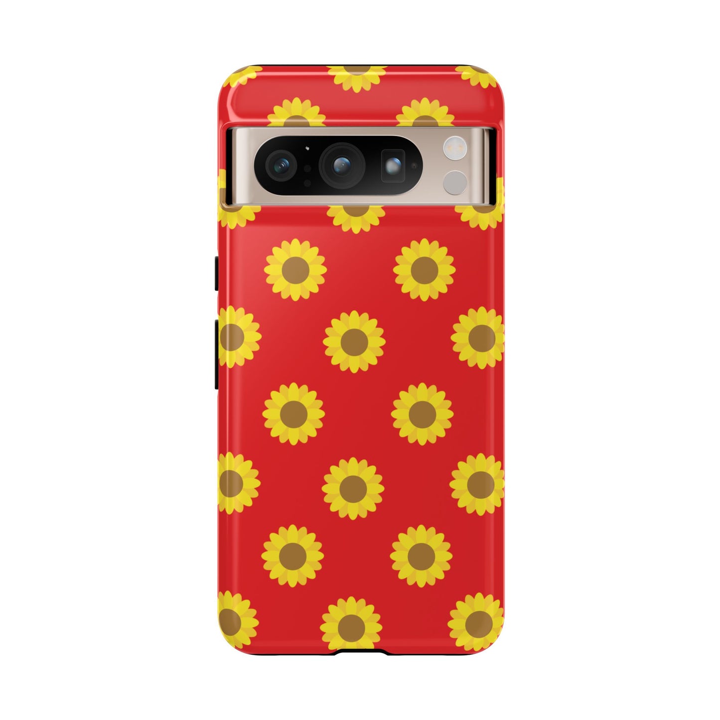 KC Kind Sunflower Phone Case in Red