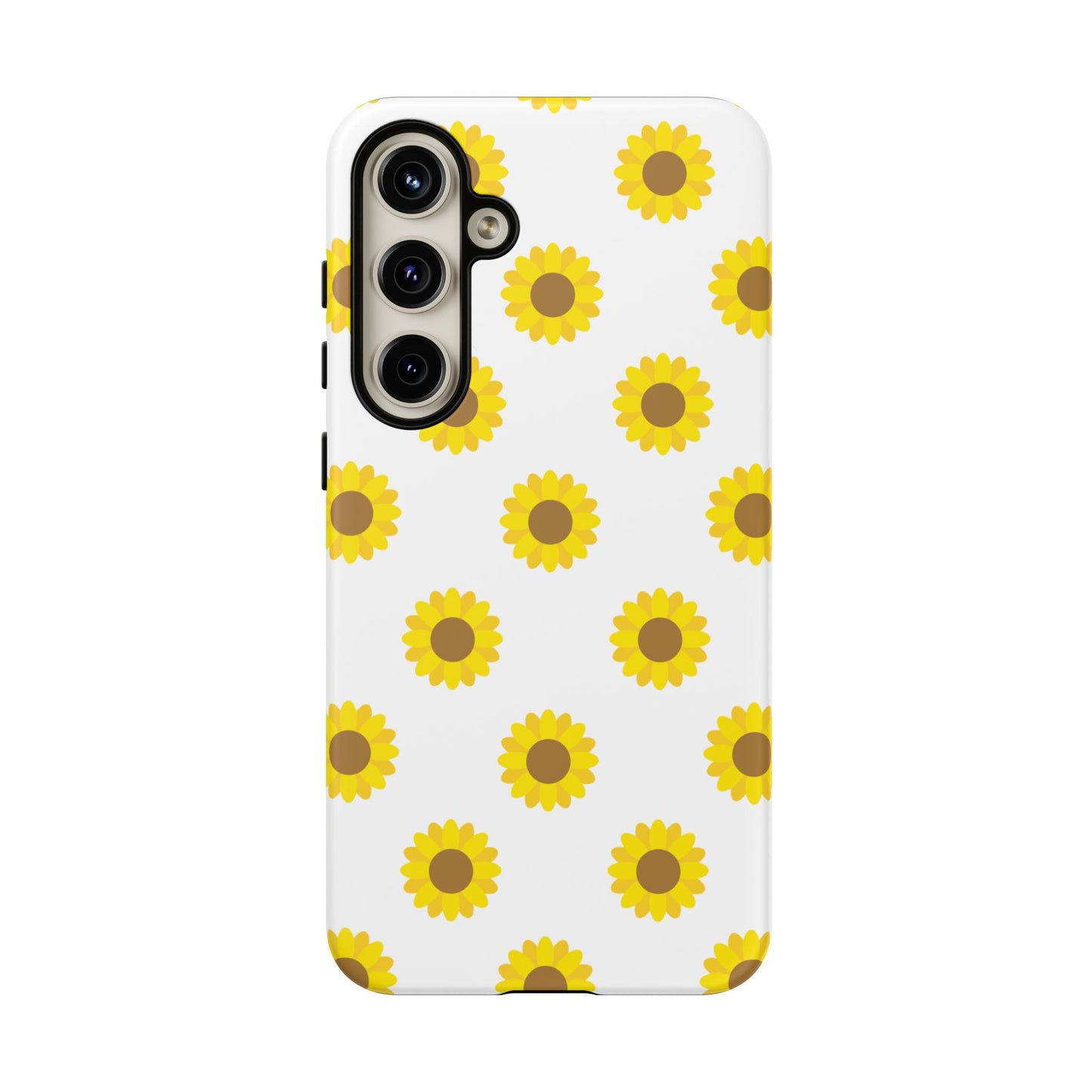KC Kind Sunflower Phone Case in White