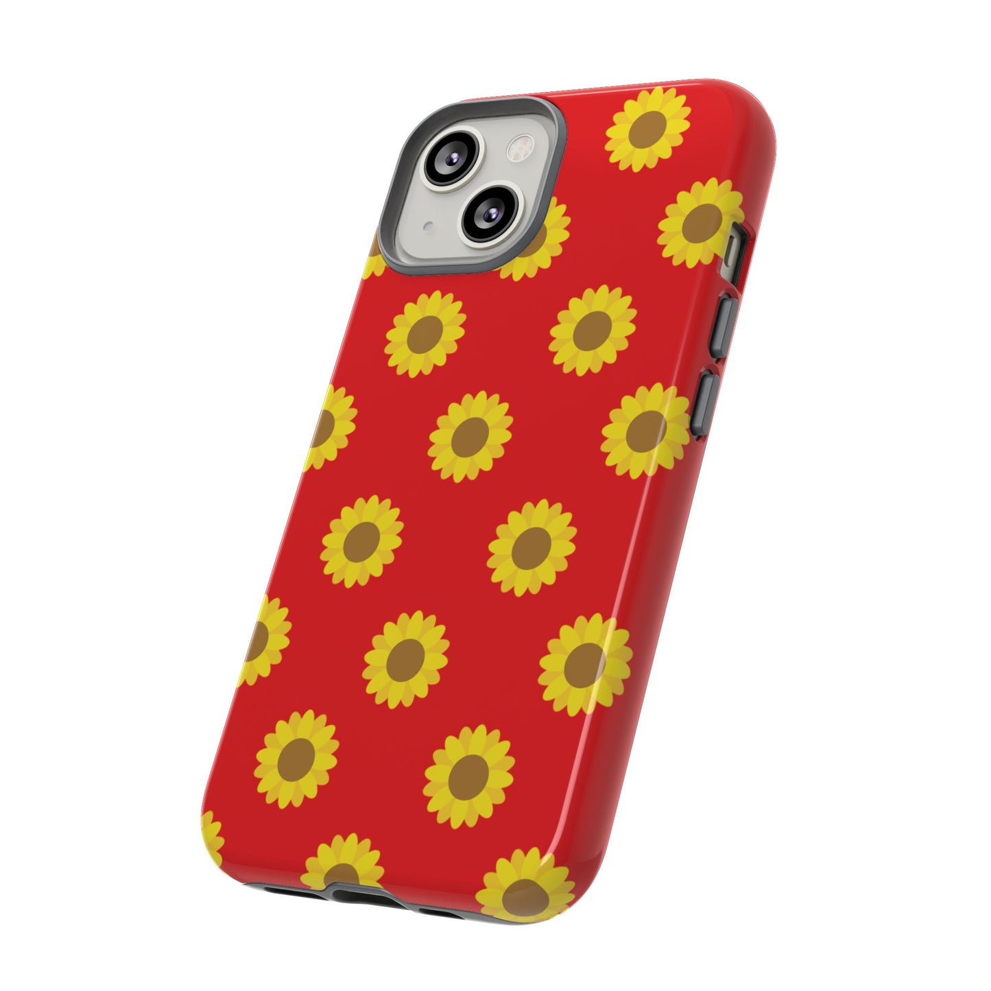KC Kind Sunflower Phone Case in Red