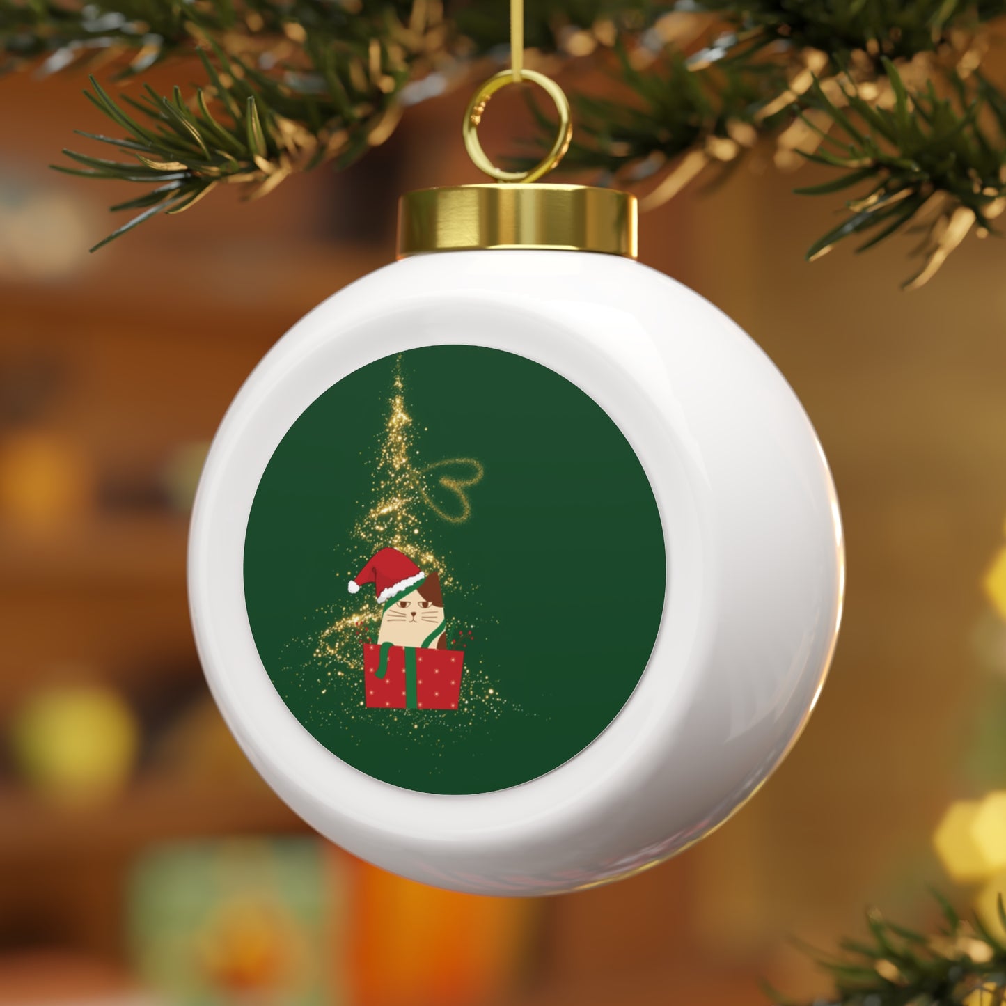 Custom Christmas Ball Ornament