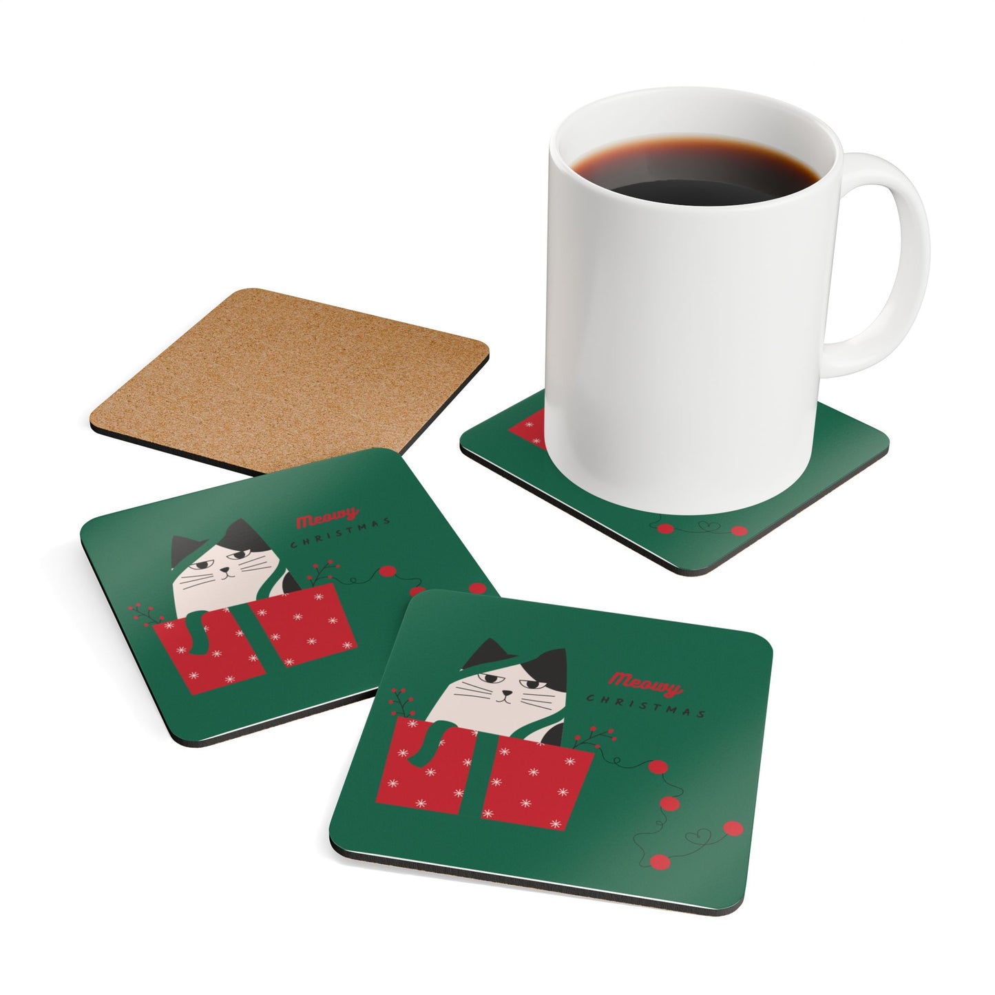 Christmas Coaster Set