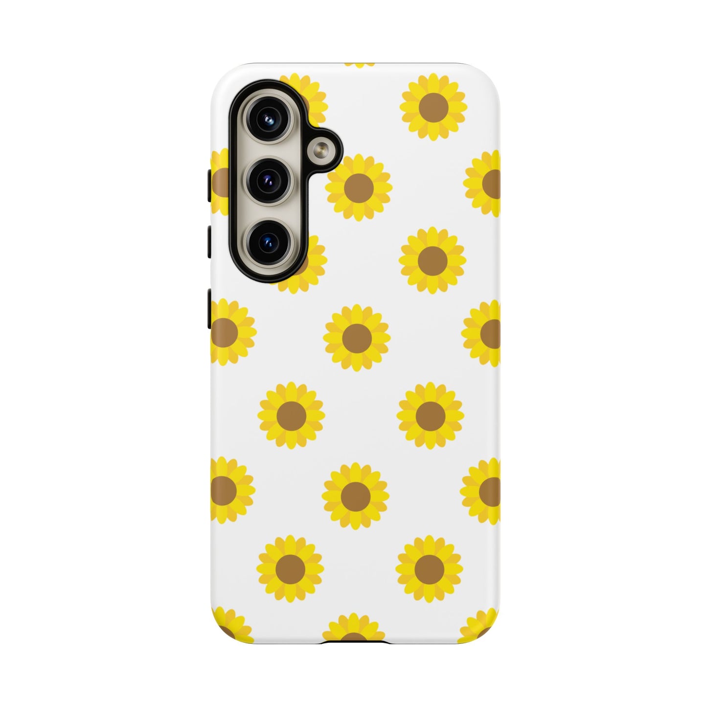 KC Kind Sunflower Phone Case in White