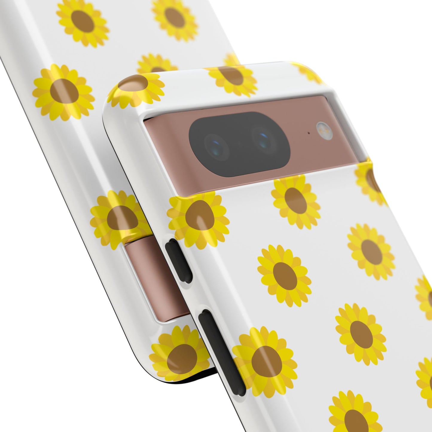 KC Kind Sunflower Phone Case in White