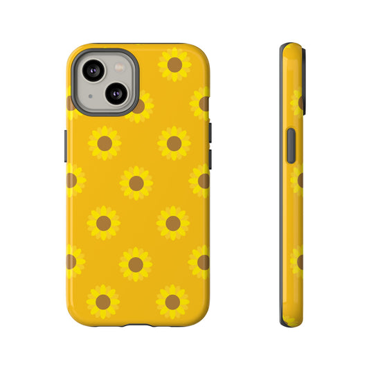 KC Kind Sunflower Phone Case in Yellow