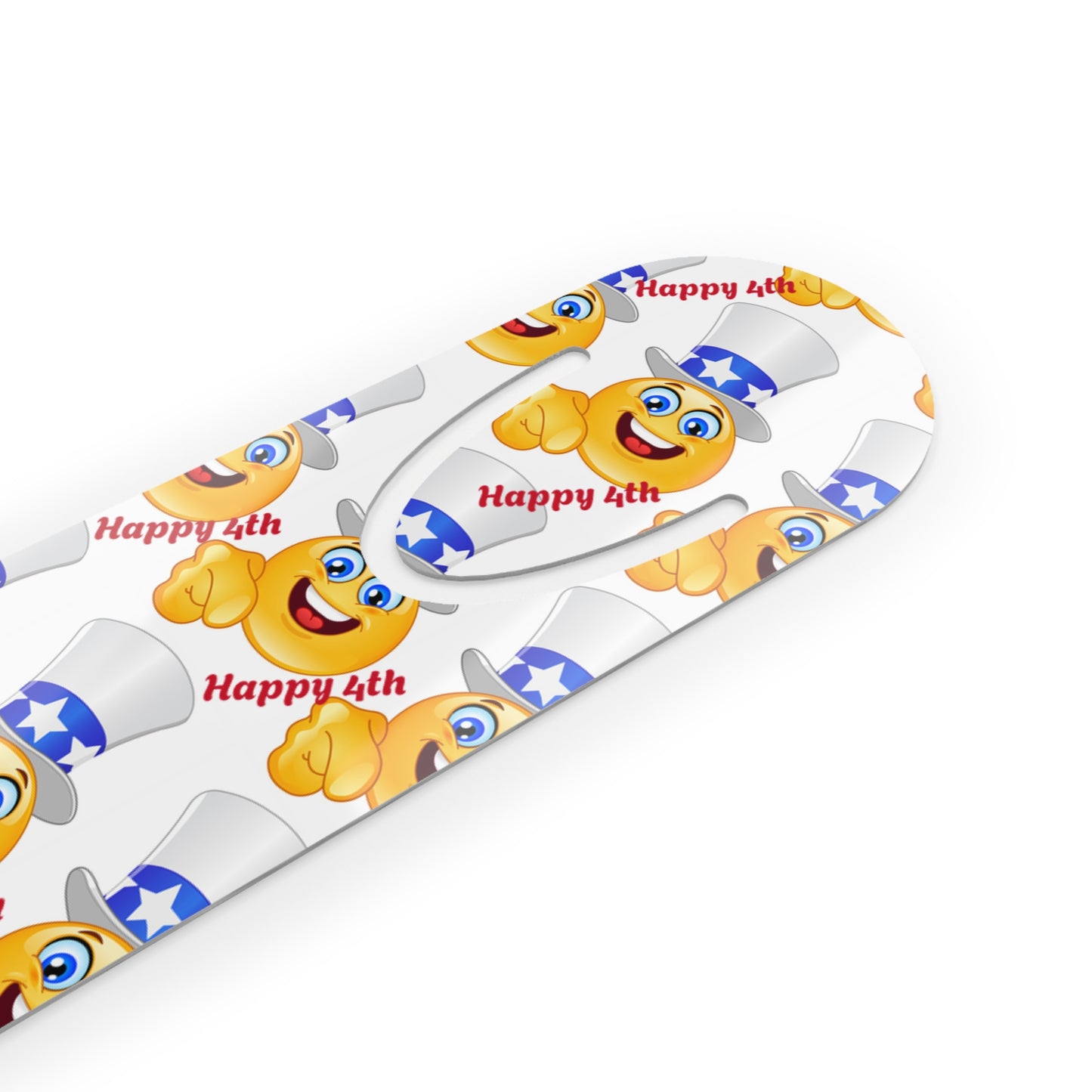 Bookmark - Custom Happy 4th Face Design