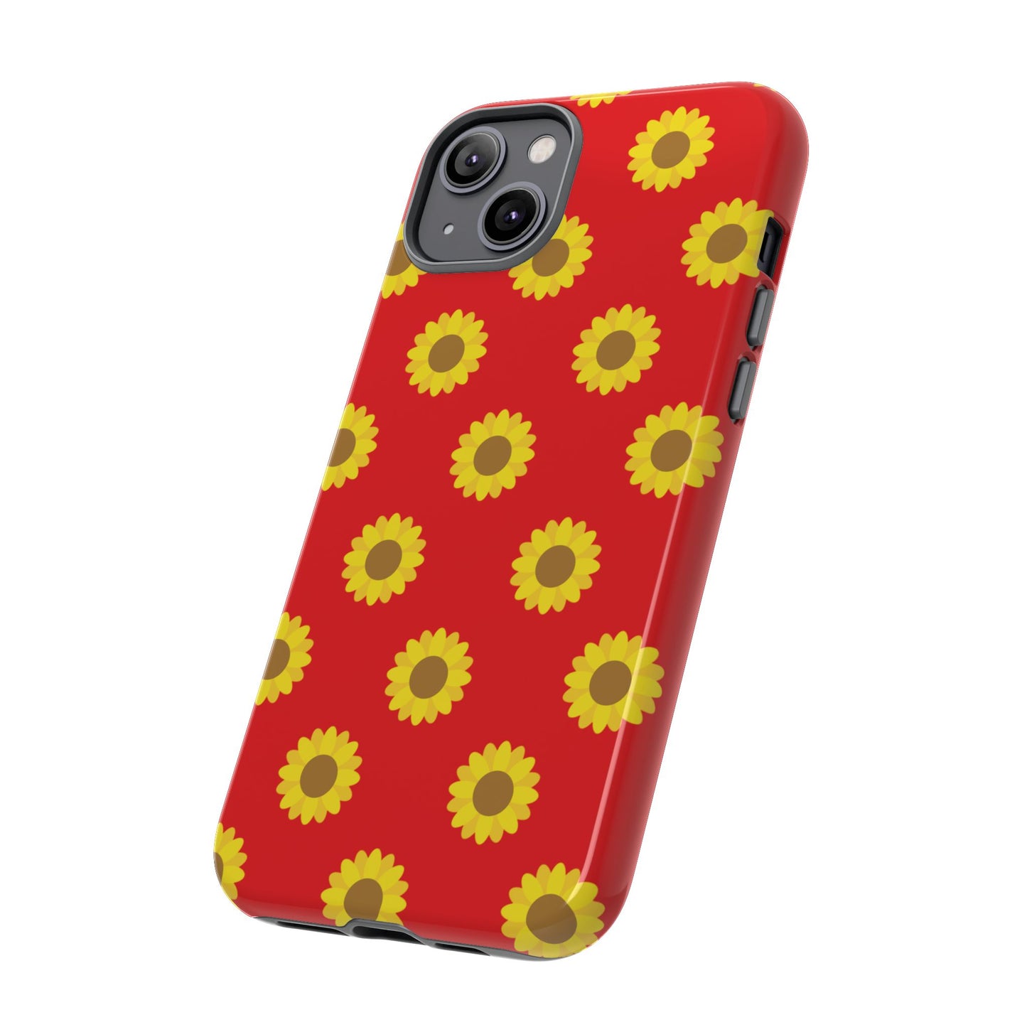 KC Kind Sunflower Phone Case in Red