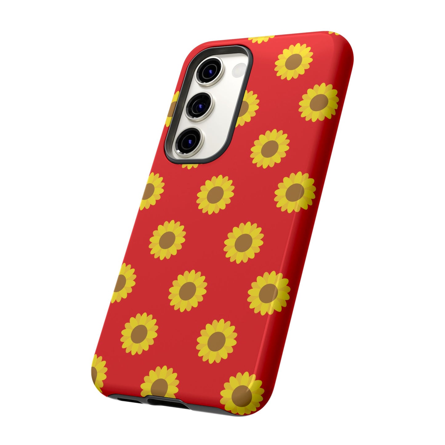 KC Kind Sunflower Phone Case in Red