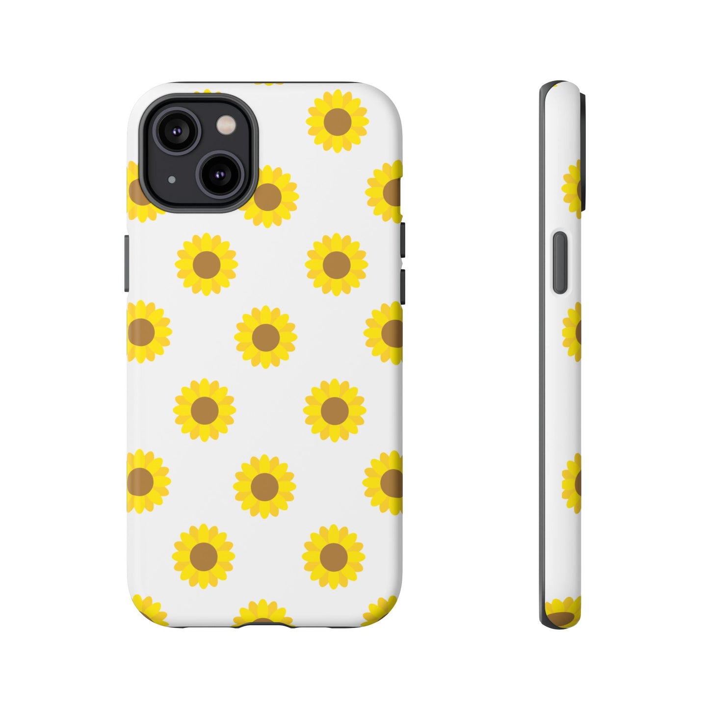 KC Kind Sunflower Phone Case in White