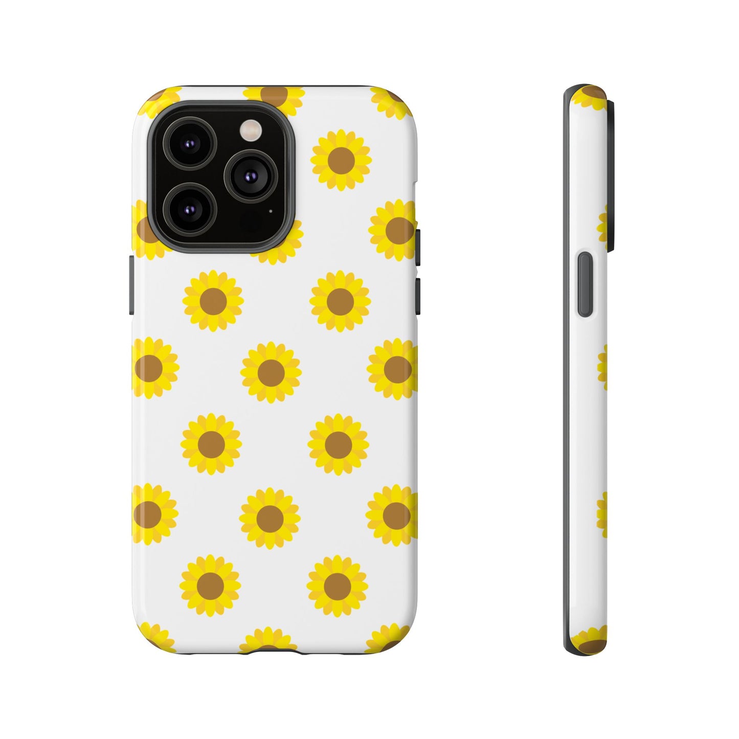 KC Kind Sunflower Phone Case in White