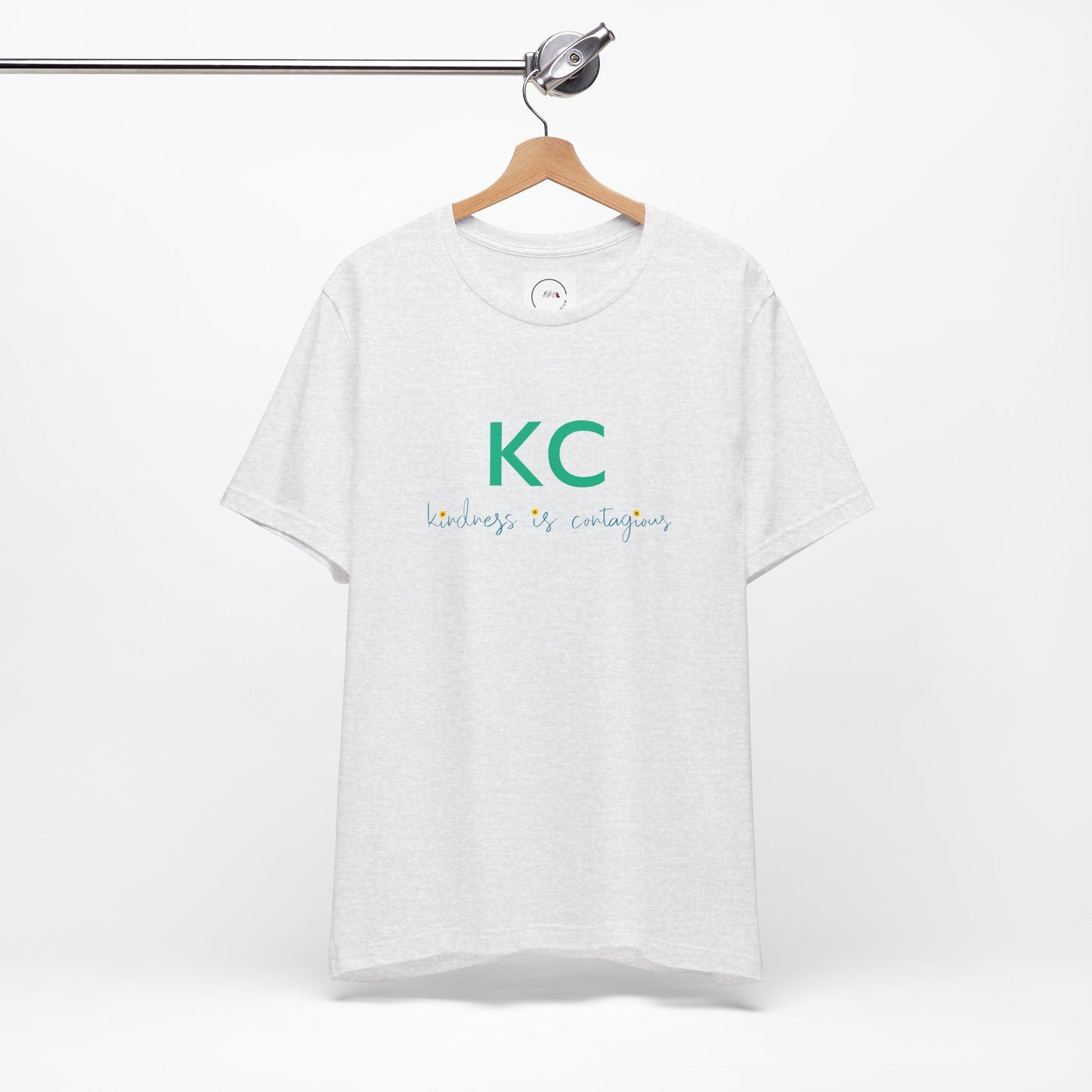 KC Kindness is Contagious | Unisex Jersey Short Sleeve Tee