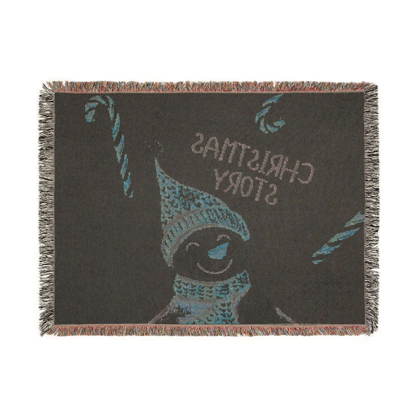 Snowman Holiday Woven Blanket- Throw